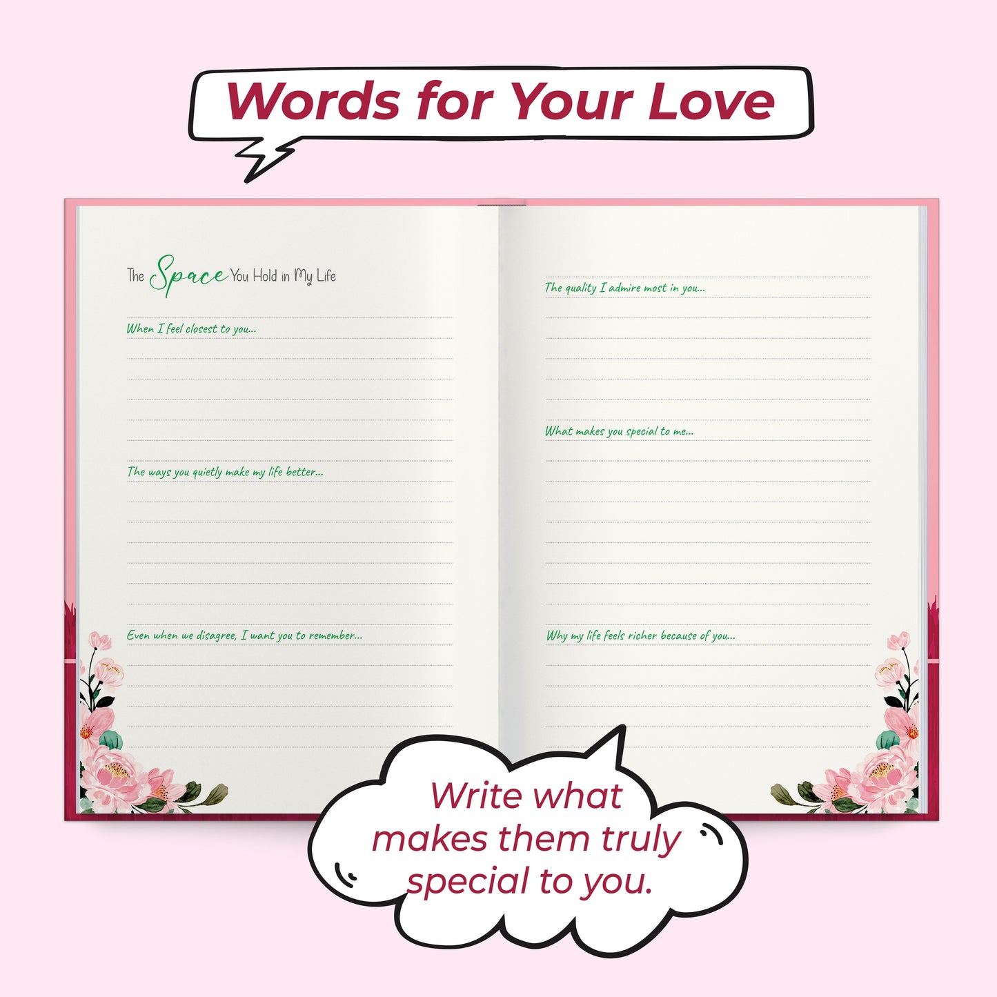 To Someone Special – A Thoughtful Journal from the Heart