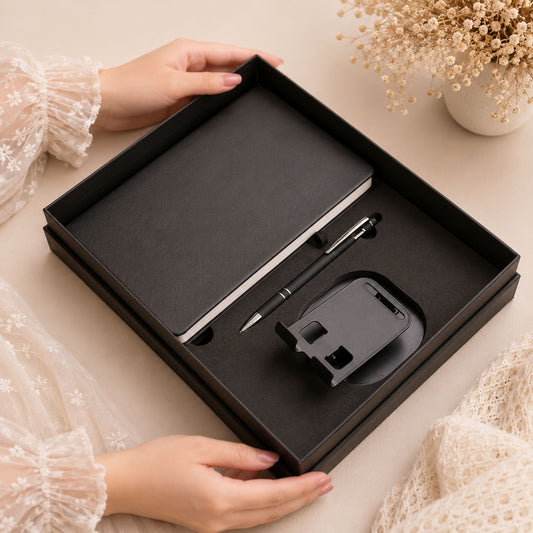 FOR U Functional 3-in-1 Office Stationery Combo Hamper Kit