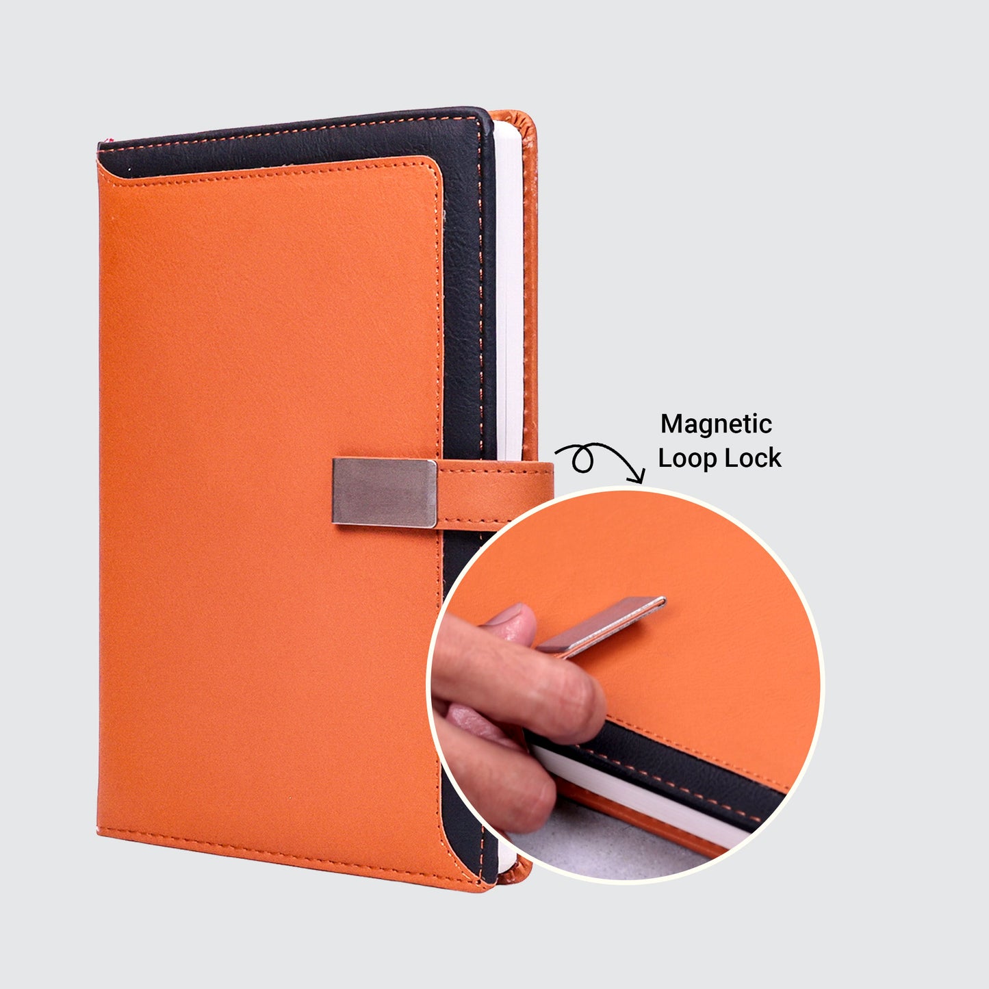Synergy A5 Customizable Notebook with Magnetic Lock