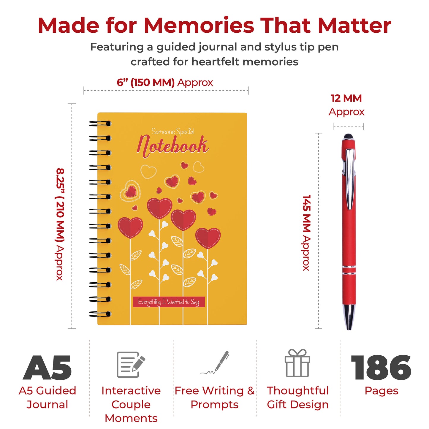 For Someone Special – A Journal of Thoughts, Feelings & Unspoken Words