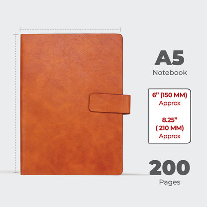 FOR U Persona A5 Undated Notebook Diary with Magnetic Lock