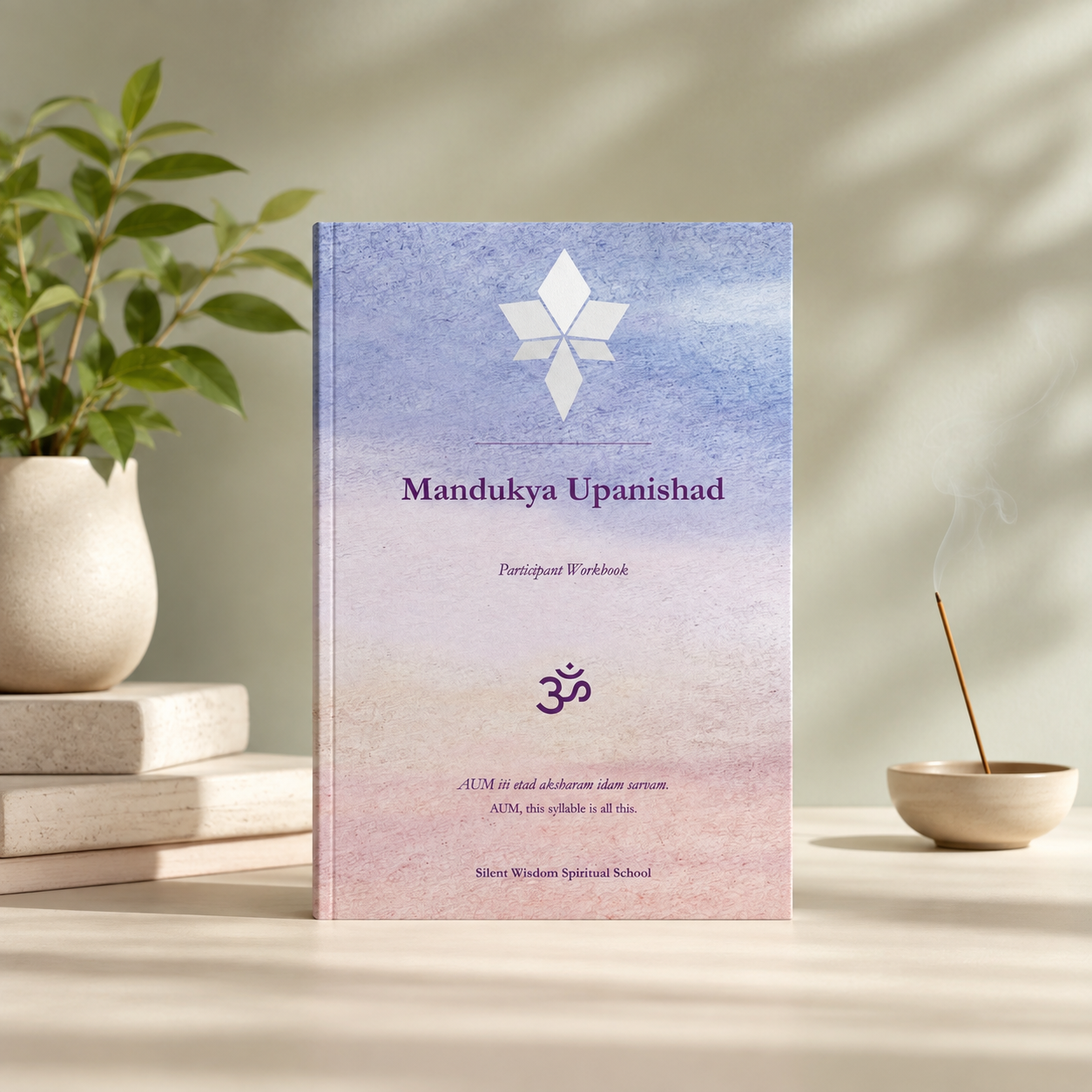 Mandukya Upanishad: An Inquiry Into The Self | English & Hindi Participant Workbook | AUM, Consciousness, Meditation & Self-Reflection