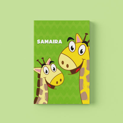 Custom Name Kids Notebook Journal – A5 Writing Book for School,Birthday Gifts & Creative Growth