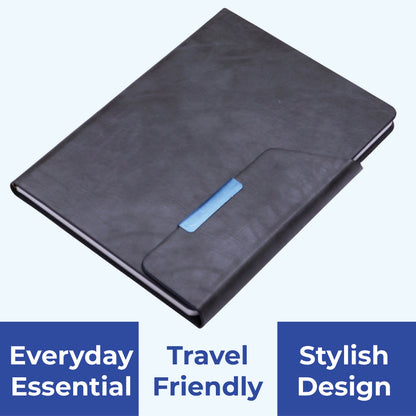 FOR U Fenzor A5 Customizable Journal with Magnetic Lock - Grey