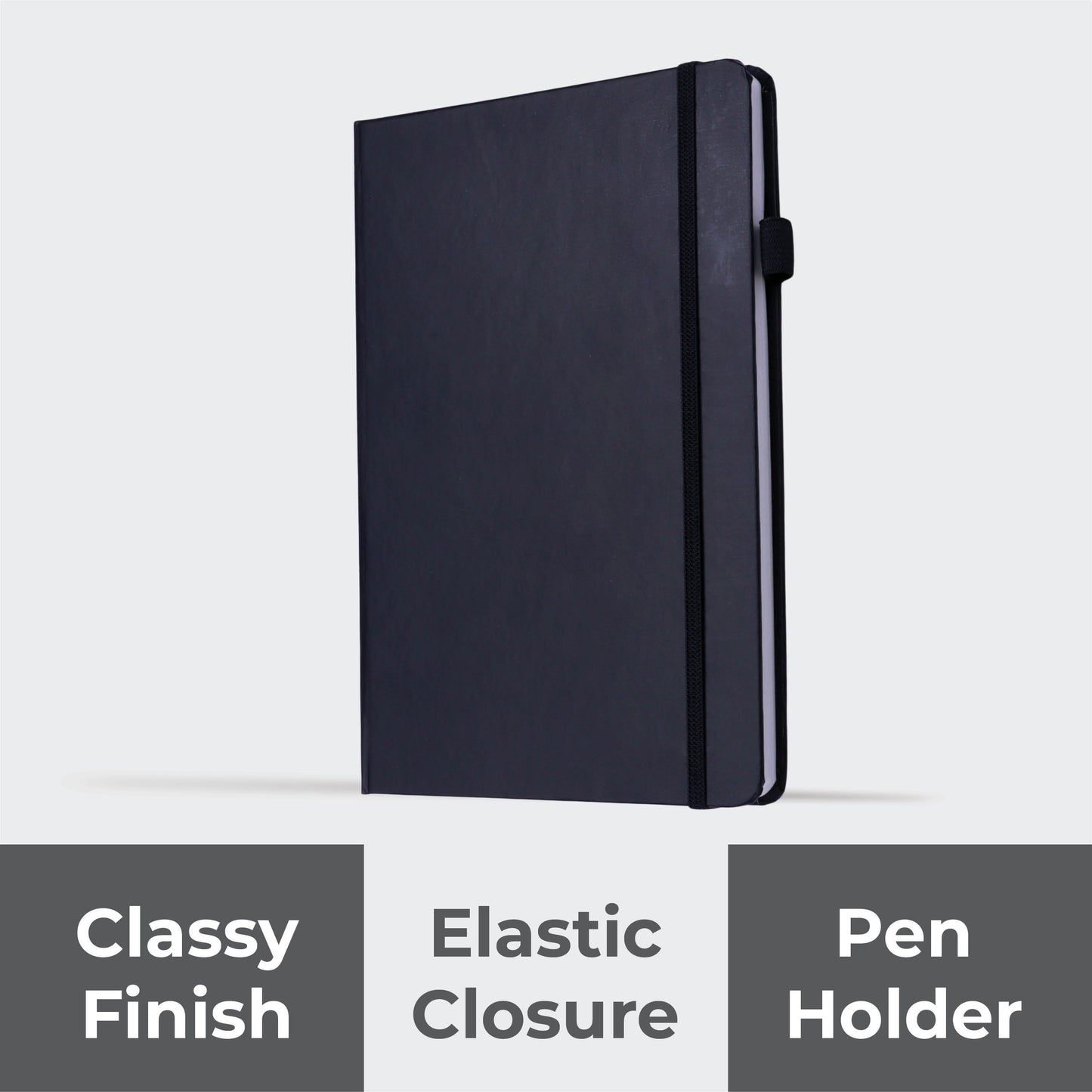 FOR U Reverie A5 Notebook Diary with Pen Holder & Elastic