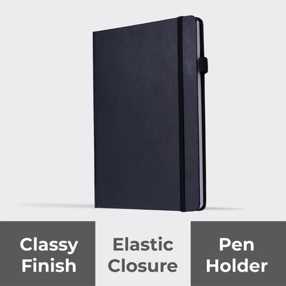 FOR U Reverie A5 Notebook Diary with Pen Holder & Elastic