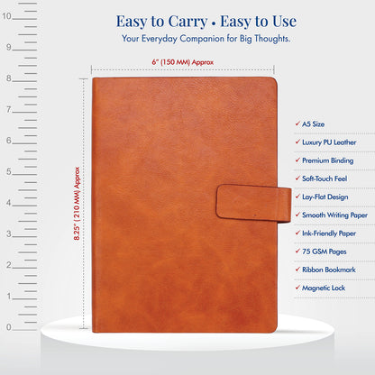 FOR U Persona A5 Undated Notebook Diary with Magnetic Lock