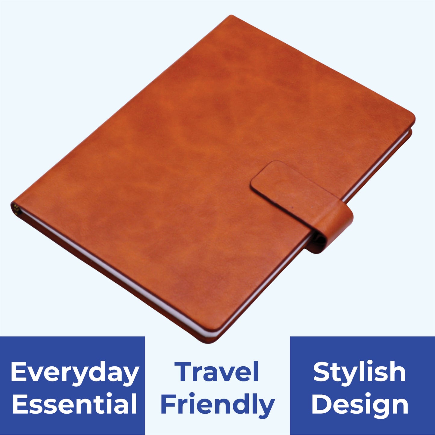FOR U Persona A5 Undated Blank Journal - Tan
