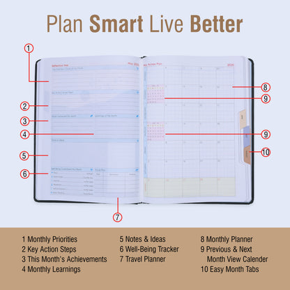 FOR U Reflection 2026 B5 Diary Gift Set | Premium Corporate New Year Planner Combo
