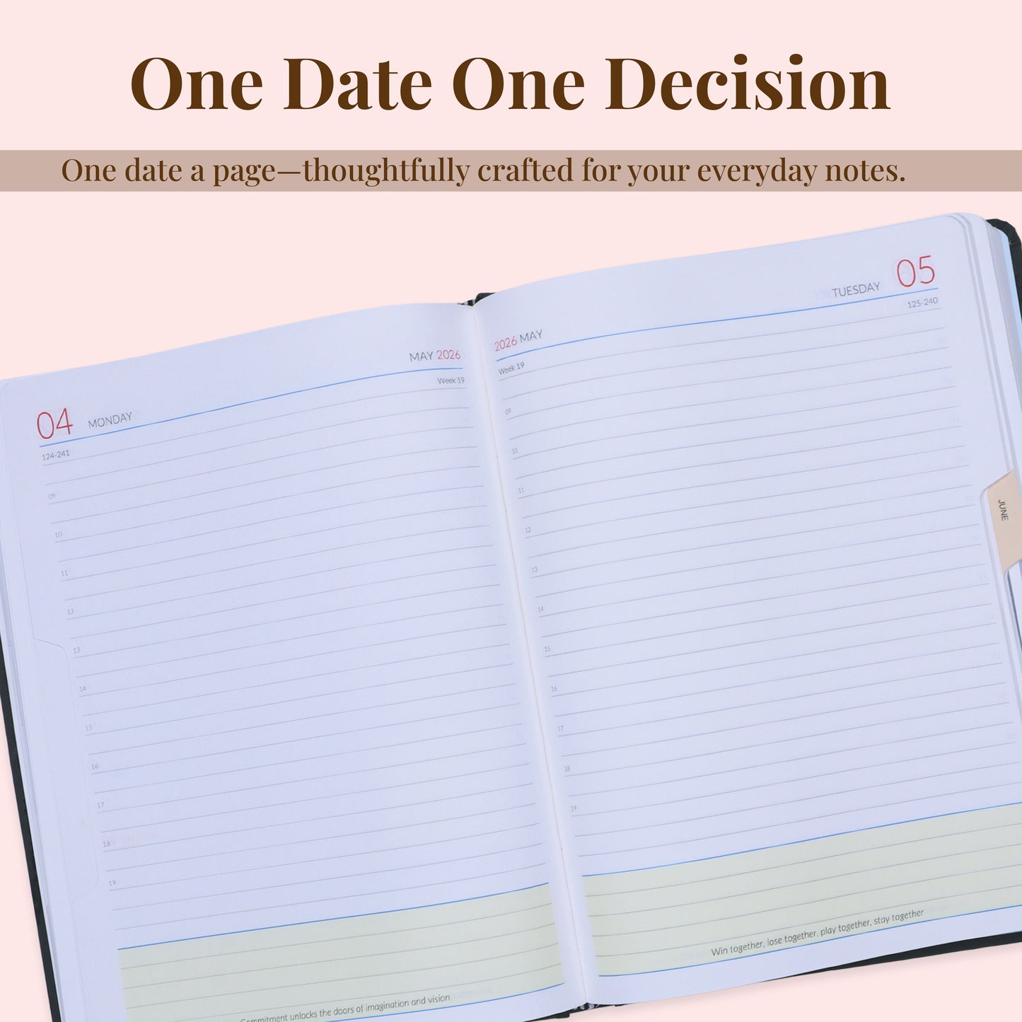 FOR U Reflection 2026 B5 Diary Gift Set | Premium Corporate New Year Planner Combo