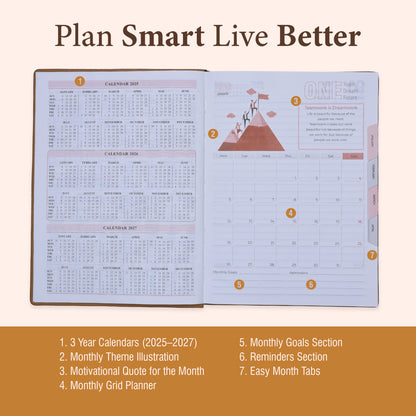 FOR U Leader 2 in 1 Diary & Pen Premium New Year 2026 Gift Box