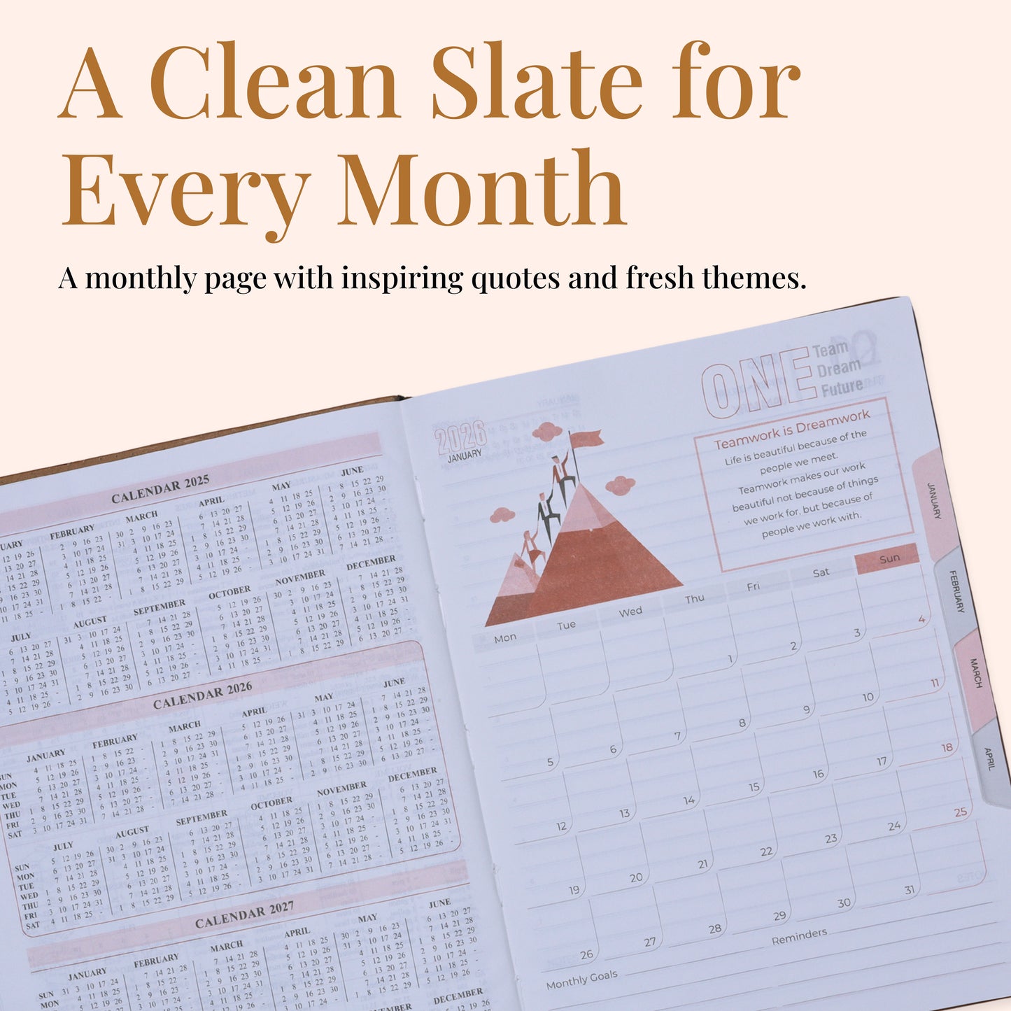 FOR U Leader 2 in 1 Diary & Pen Premium New Year 2026 Gift Box