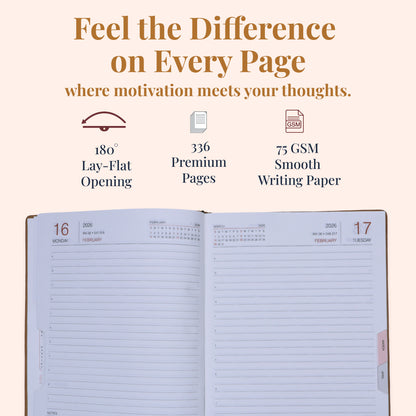 FOR U Leader 2 in 1 Diary & Pen Premium New Year 2026 Gift Box