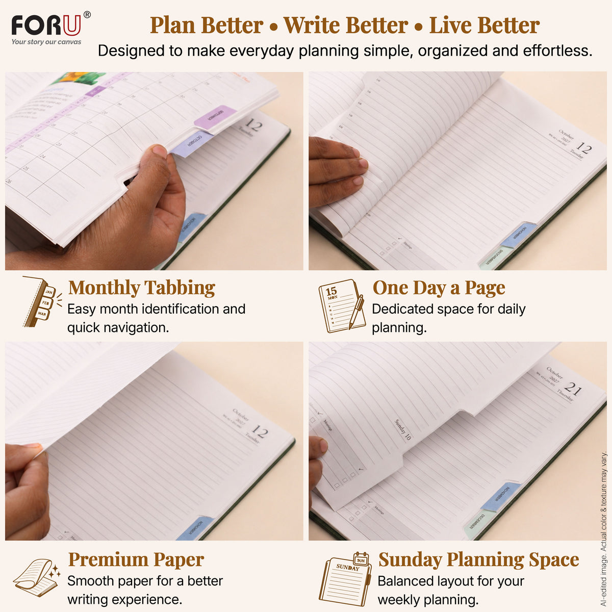 FORU Spark 2027 B5 Theme Planner Diary Gift Set - Limited Edition
