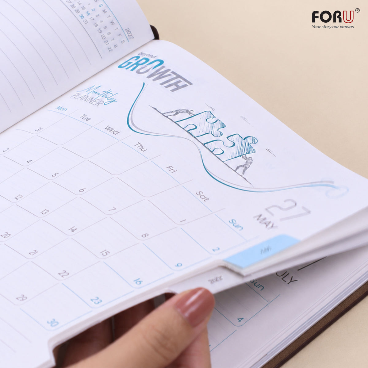 FORU Spark 2027 B5 Theme Planner Diary Gift Set - Limited Edition