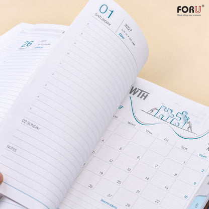 FORU Spark 2027 B5 Theme Planner Diary Gift Set - Limited Edition