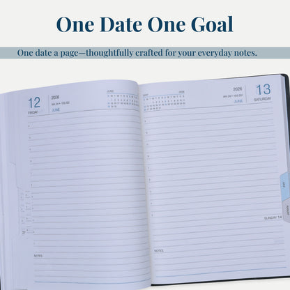 FORU Aim 2026 Theme Planner Diary Gift Set | Professional Diary & Pen Gift Box