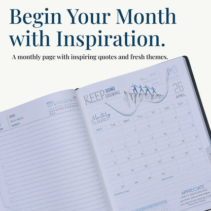 FORU Aim 2026 Theme Planner Diary Gift Set | Professional Diary & Pen Gift Box