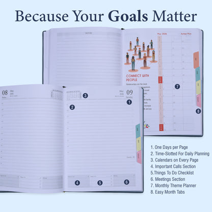 FOR U Radiant 2 in 1 Diary & Pen Combo Office Stationery Gift Box