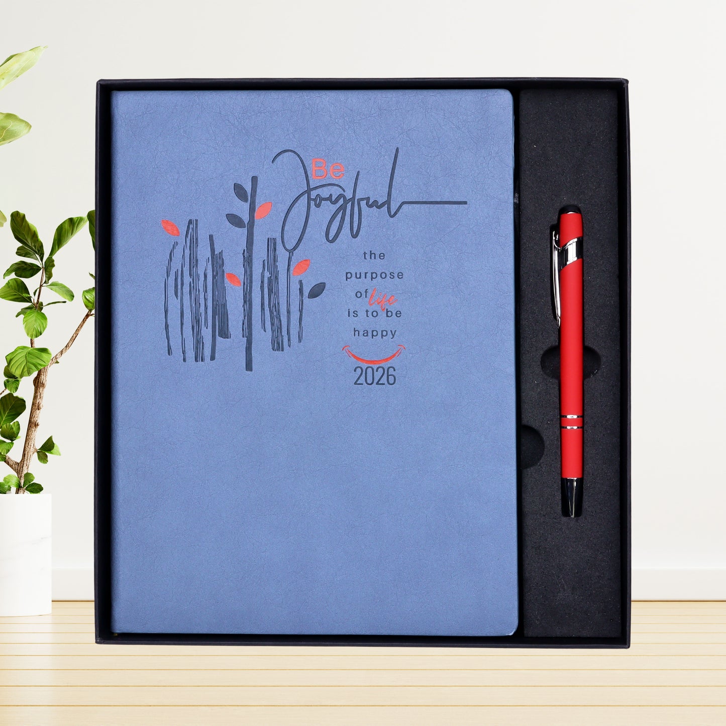 FOR U Radiant 2 in 1 Diary & Pen Combo Office Stationery Gift Box