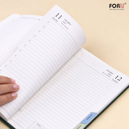 FORU 2027 Unique New Year Diary Gift Set | 2 in 1 Diary & Pen Combo