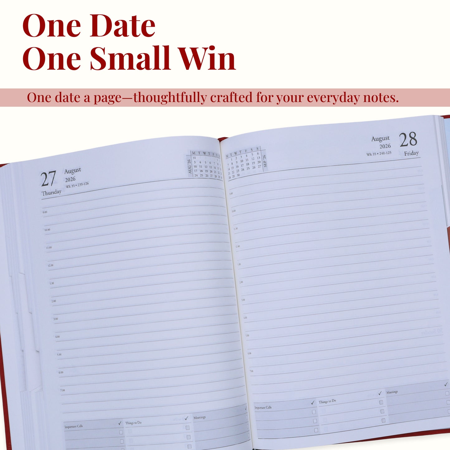 FOR U Zesta 2026 Christmas Gift Set | Premium Diary & Pen | Corporate Xmas Gift Box