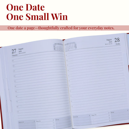 FOR U Zesta 2026 Christmas Gift Set | Premium Diary & Pen | Corporate Xmas Gift Box