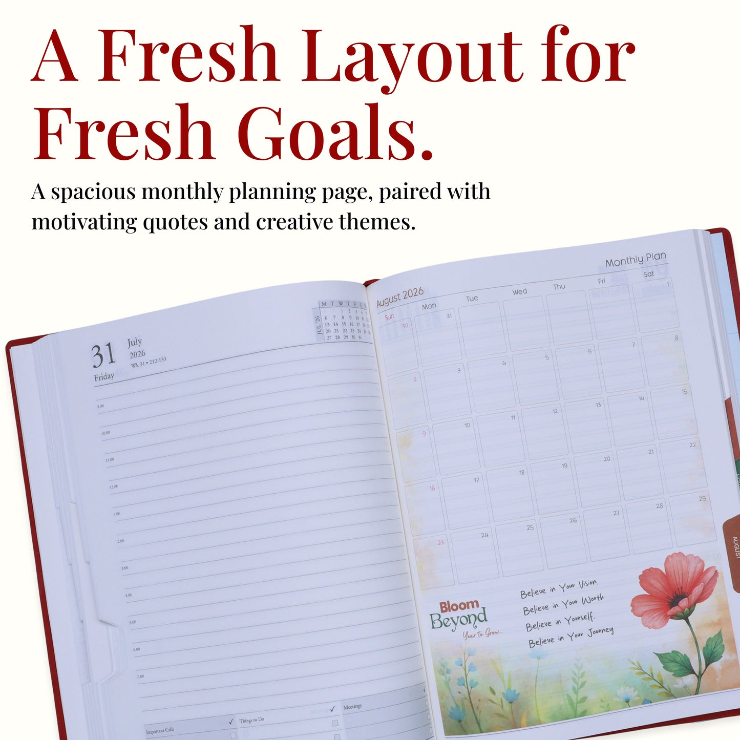 FOR U Zesta 2026 Christmas Gift Set | Premium Diary & Pen | Corporate Xmas Gift Box