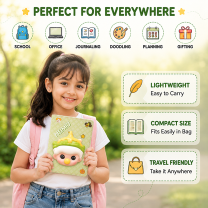 ForU Cute 3D Squishy Notebook For Stress Relief