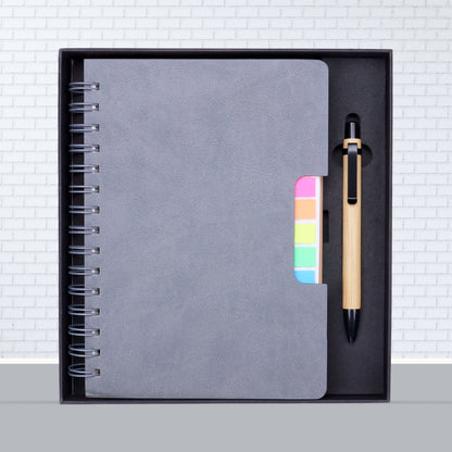FOR U Plan Well A5 Notebook Pen Gift Set | 2-in-1 Corporate Gift for 2026