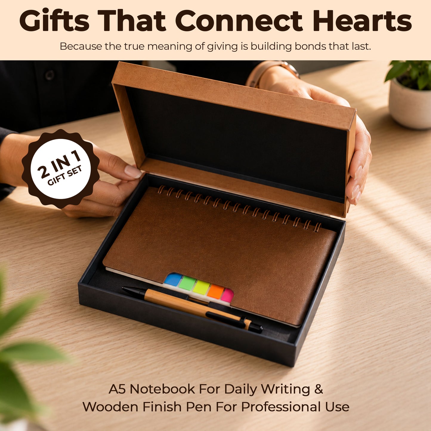 FOR U Plan Well Office Utility Combo Hamper Kit Brown