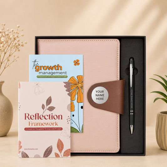 Self-Reflection Journal – Think Clearly, Reflect Deeply, and Grow with Purpose