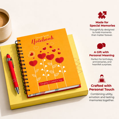 For Someone Special – A Journal of Thoughts, Feelings & Unspoken Words