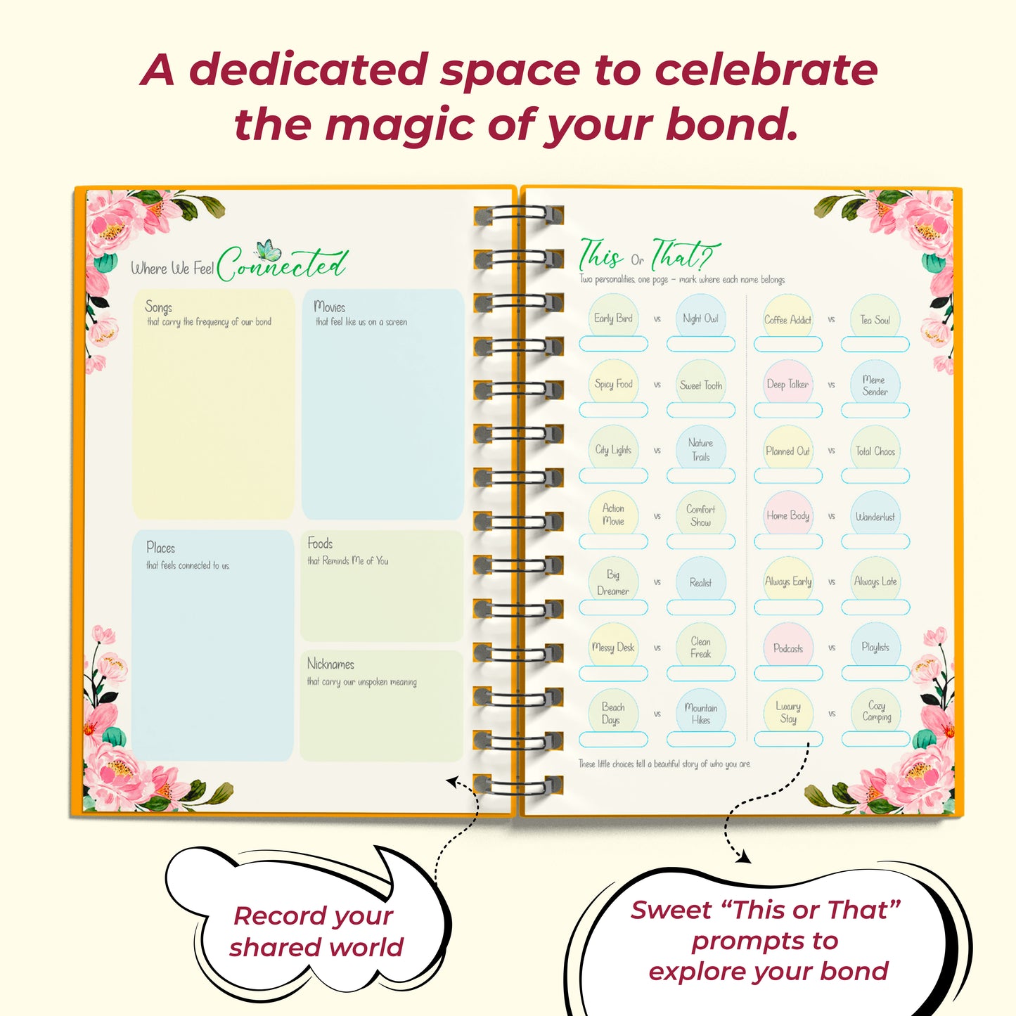 For Someone Special – A Journal of Thoughts, Feelings & Unspoken Words