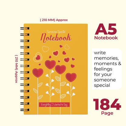 For Someone Special – A Journal of Thoughts, Feelings & Unspoken Words