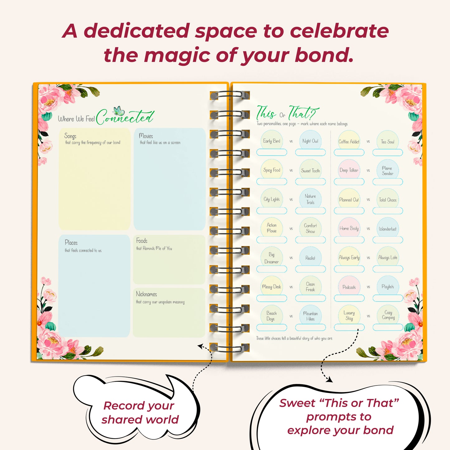 For Someone Special – A Journal of Thoughts, Feelings & Unspoken Words