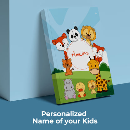 Personalized Kids Notebook Journal – Custom Name A5 Writing Book for School,Birthday Return Gifts & Creative Learning