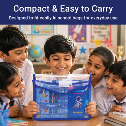 11 Pcs Personalized Space Explorer Stationery Kit for Kids