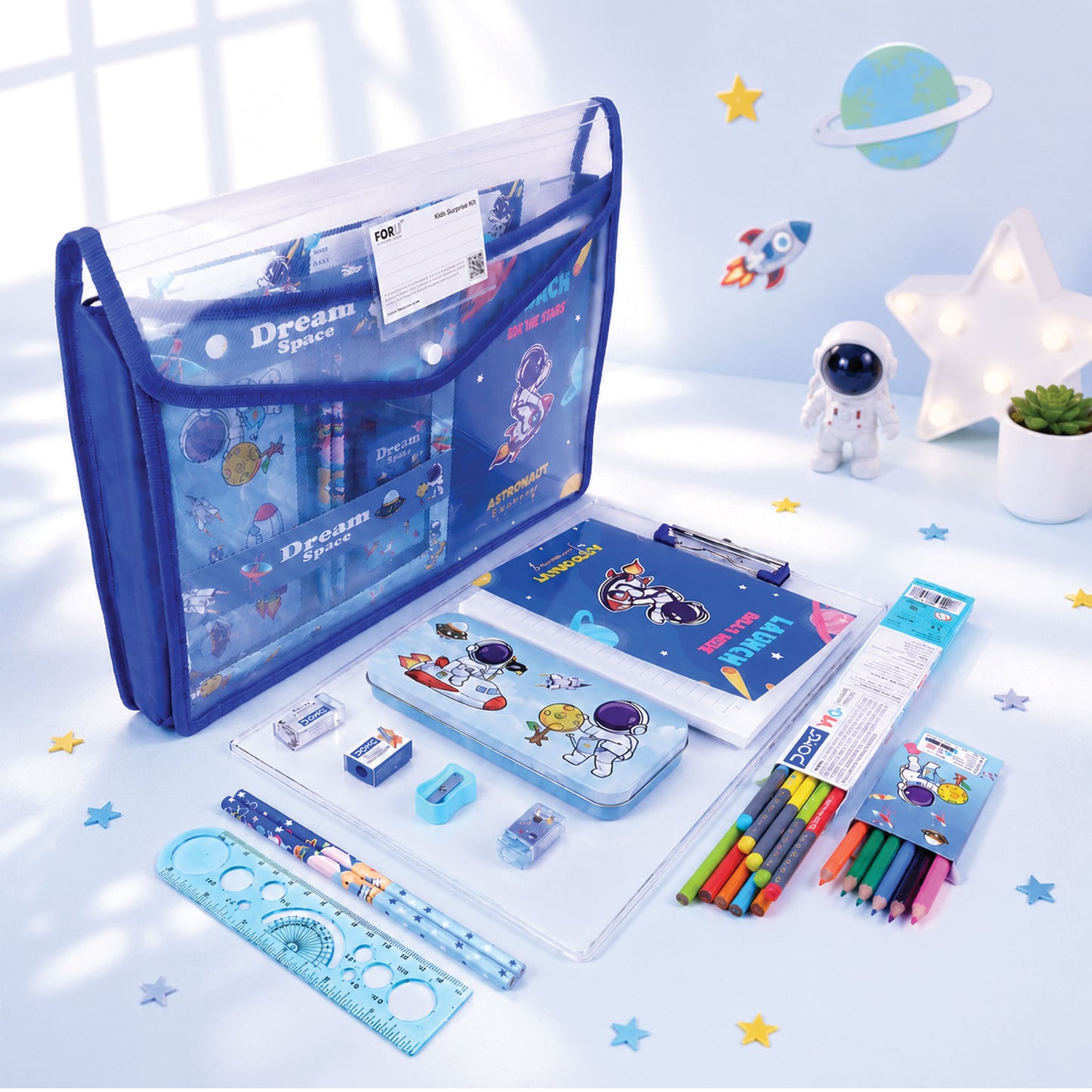 Space Explorer Stationery Kit for Kids