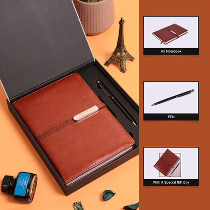 Pen And A5 Notebook Corporate Gift Set for festive season
