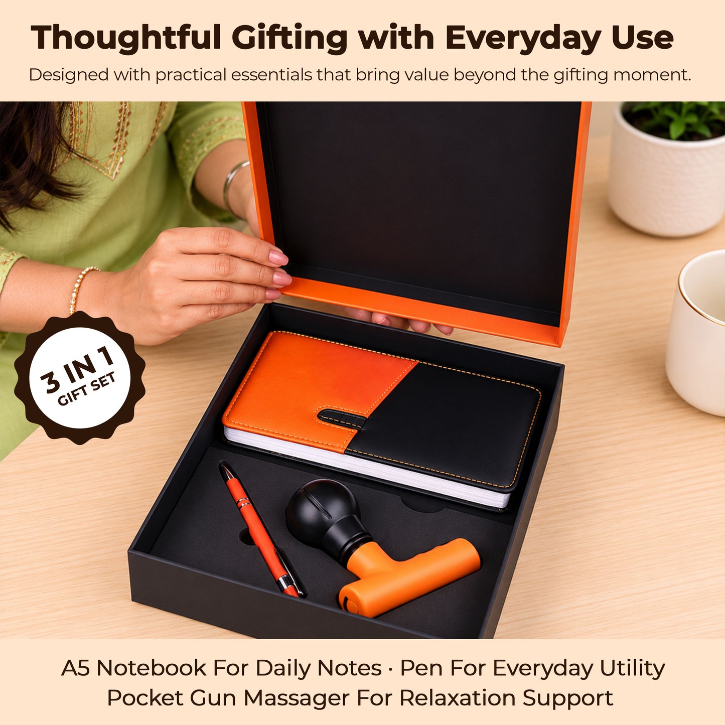 FOR U Healer 3-in-1 Wellness Hamper Kit