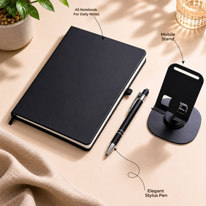 FOR U Functional 3-in-1 Office Stationery Combo Hamper Kit