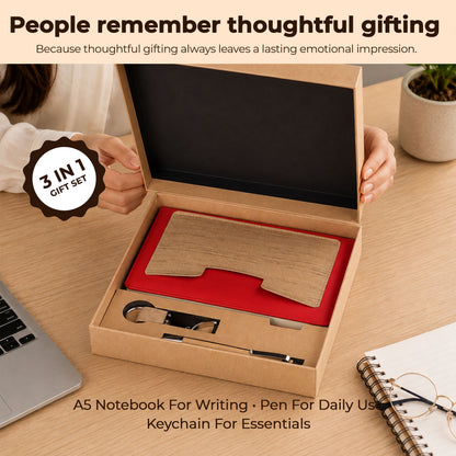 Customizable 3-in-1  Premium Writing Gift Hamper