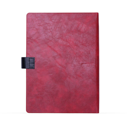 FOR U Crysia A5 Notebook with Pen Holder & Metal Lock