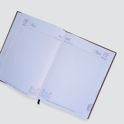 B5 Leatherette Feel 1 Date Diary