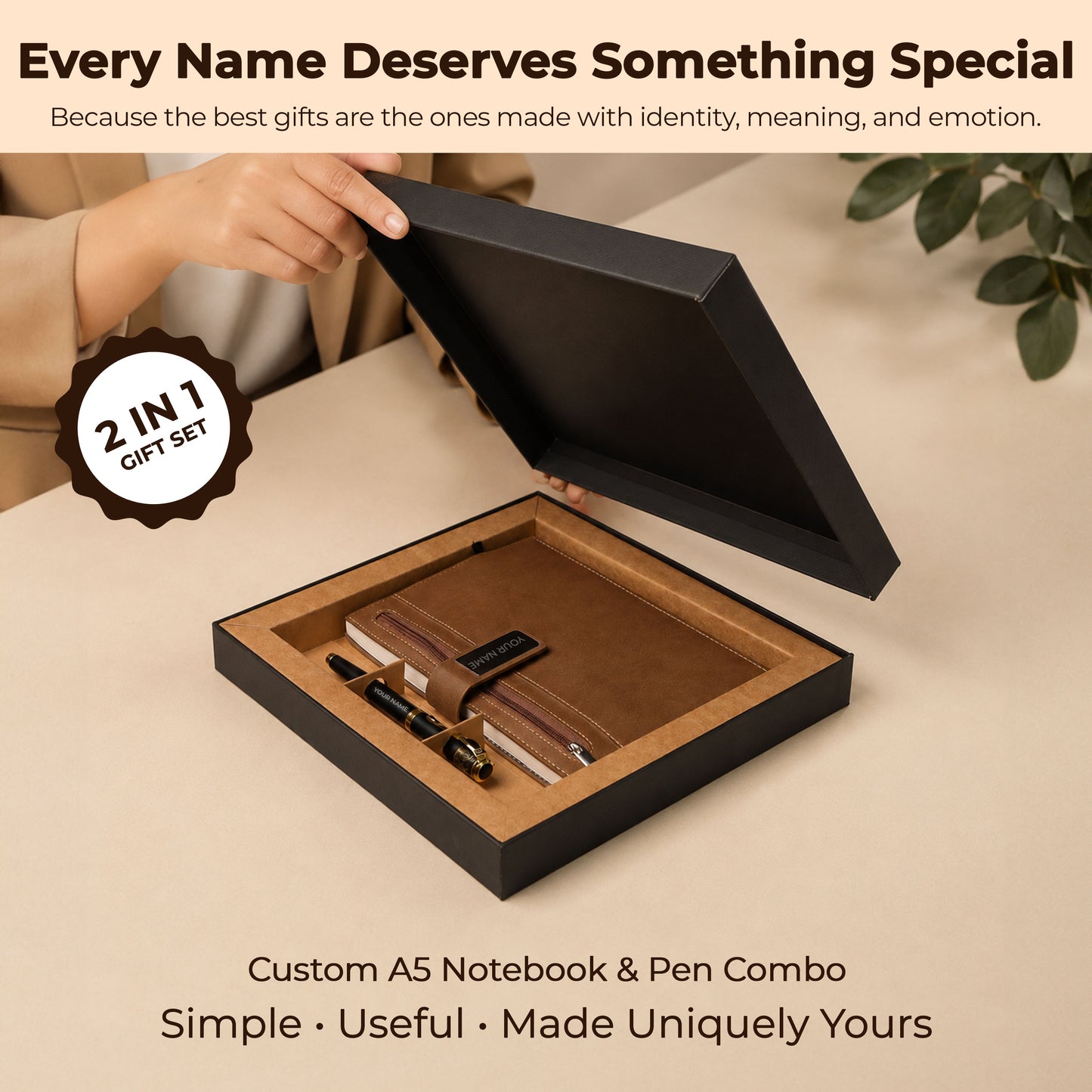 Customized Everyday Utility 2-in-1 Gift Hamper