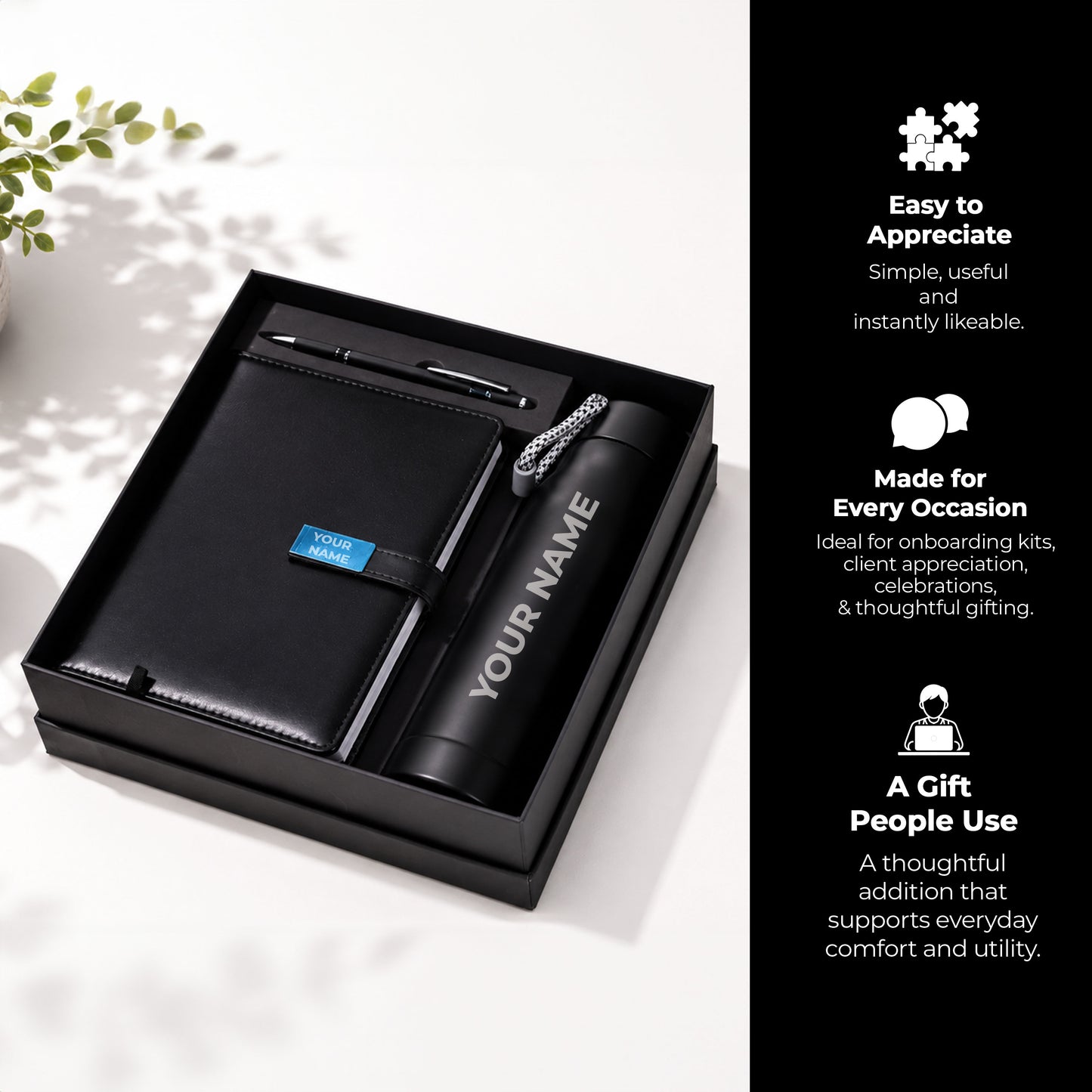 FORU Luxora 3 in 1 Custom Gift Hamper Kit for Professionals