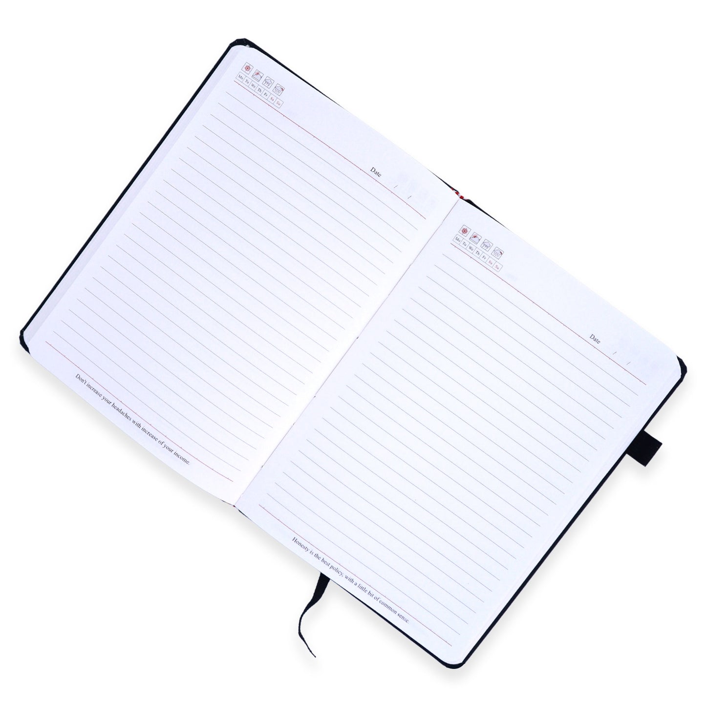 FOR U Benz A5 Notebook Diary with Pen Holder