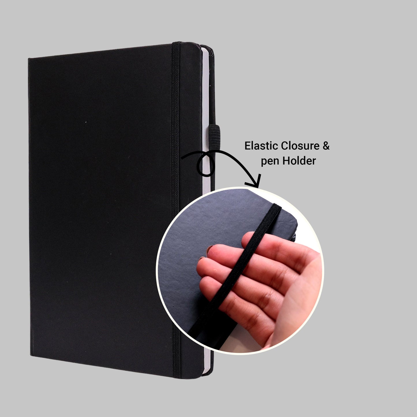 FOR U Benz A5 Notebook Diary with Pen Holder