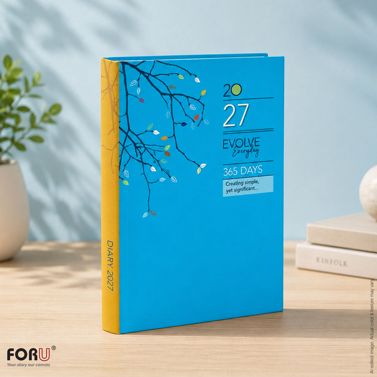 FOR U Radiant 2027 Diary Combo Office Stationery Planner Diary